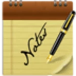 Logo of Notepad android Application 